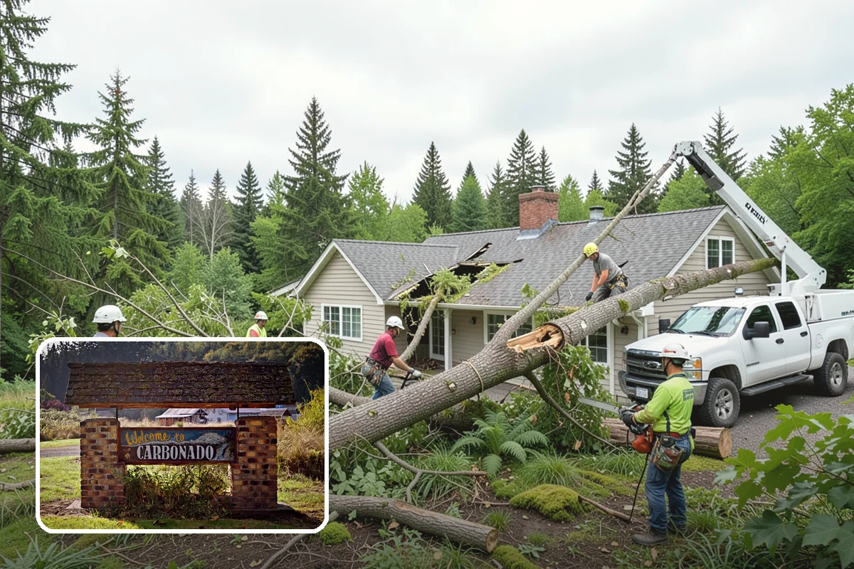 Native tree planting in Carbonado, Pierce County, WA - Restores and expands tree cover