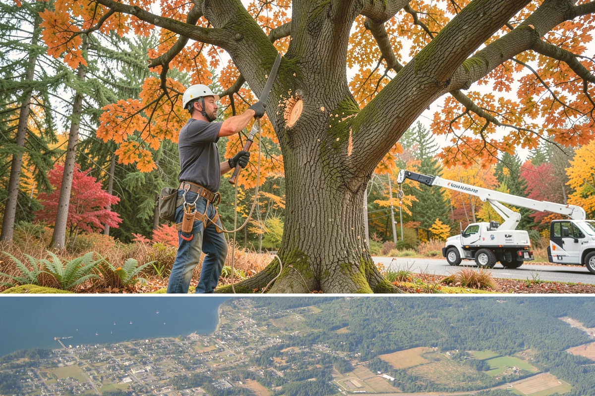 Native tree planting in Coupeville, Island County, WA - Planting is best performed during dormancy in late fall or early spring to minimize transplant shock, though timing must align...
