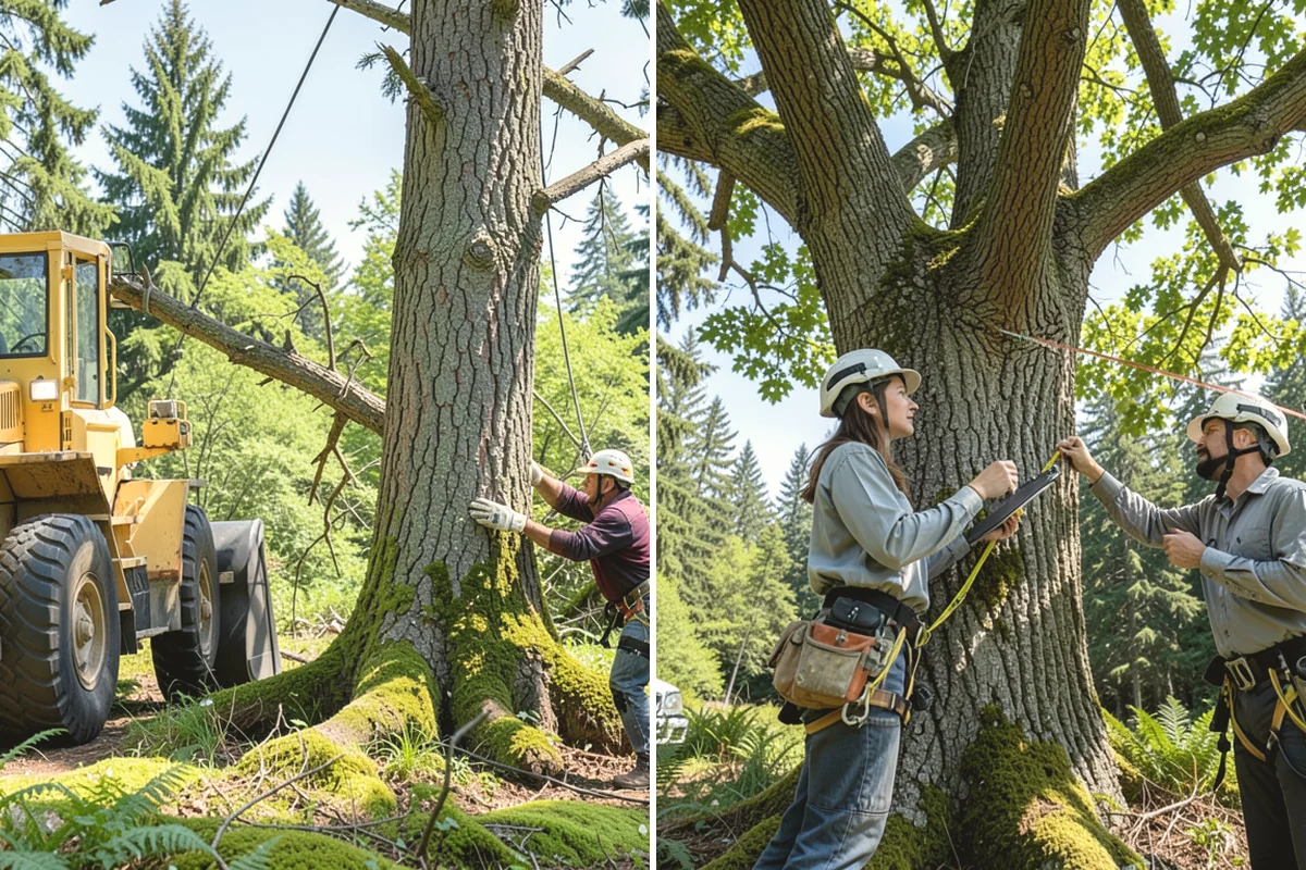 Native tree planting in Duvall, King County, WA - Assess site conditions and select suitable species