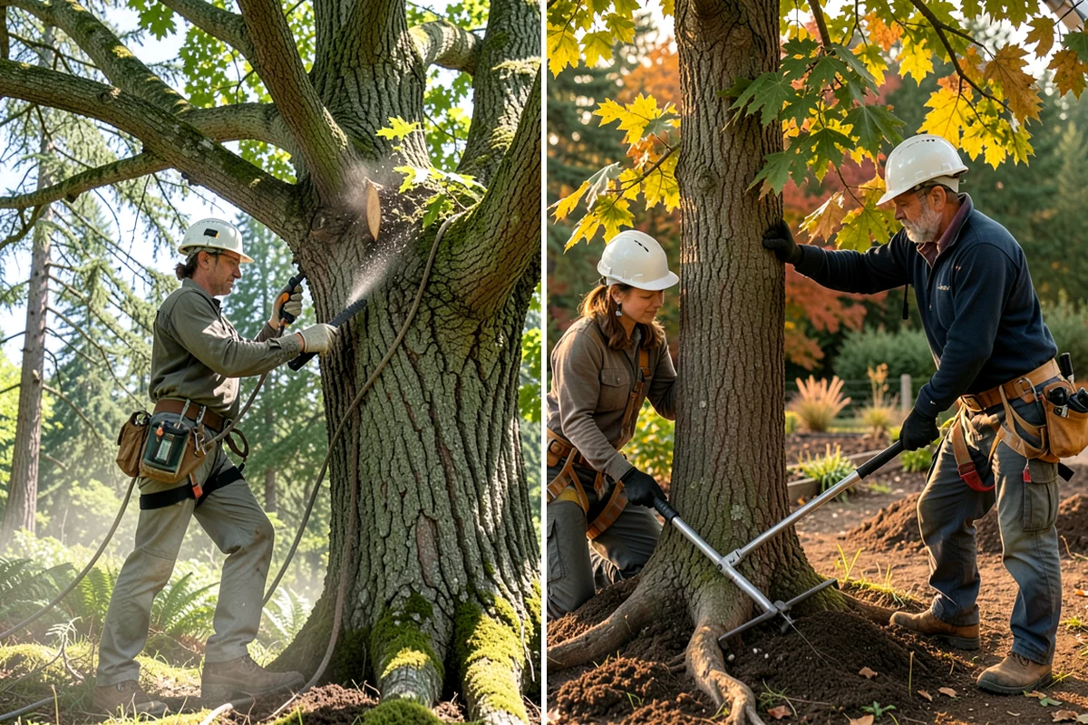 Native tree planting in Enumclaw, King County, WA - Assess site conditions and select suitable species