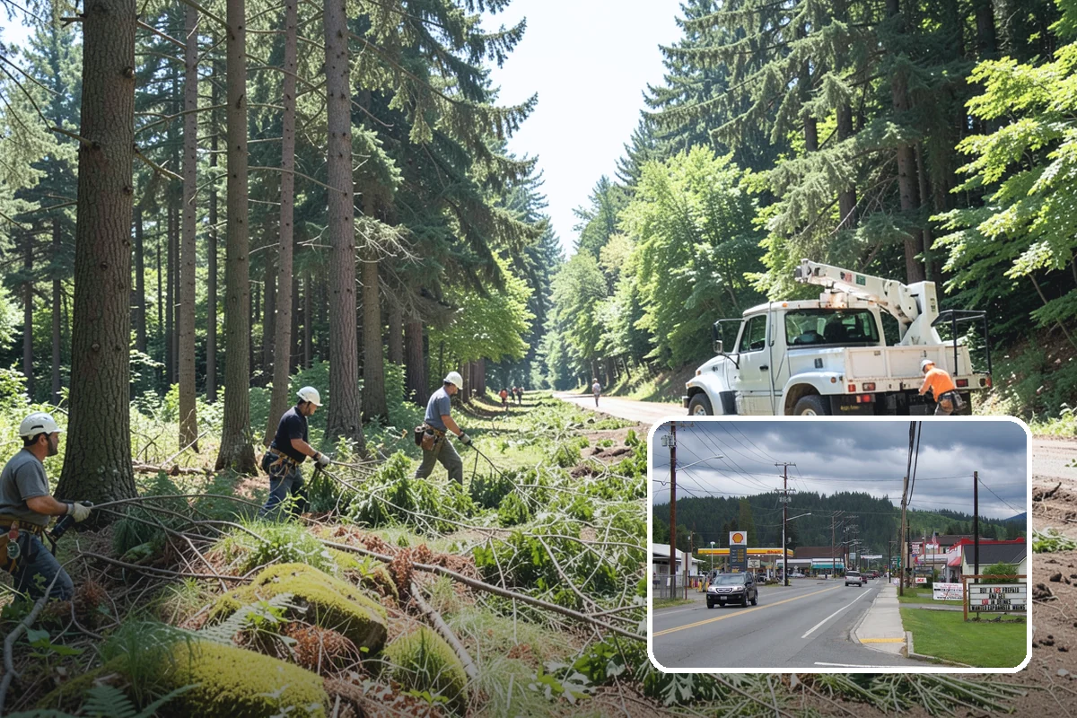 Native tree planting in Granite Falls, Snohomish County, WA - Restores and expands tree cover