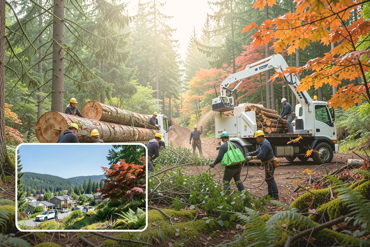 Native tree planting in Index, Snohomish County, WA - Restores and expands tree cover