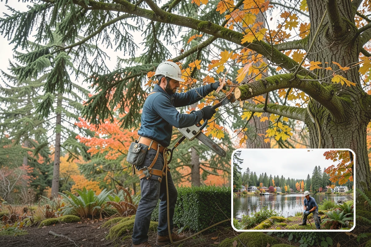Native tree planting in La Conner, Skagit County, WA - Restores and expands tree cover