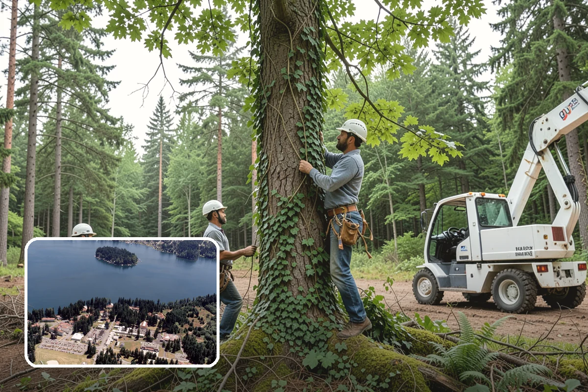 Native tree planting in Lakewood, Pierce County, WA - Restores and expands tree cover