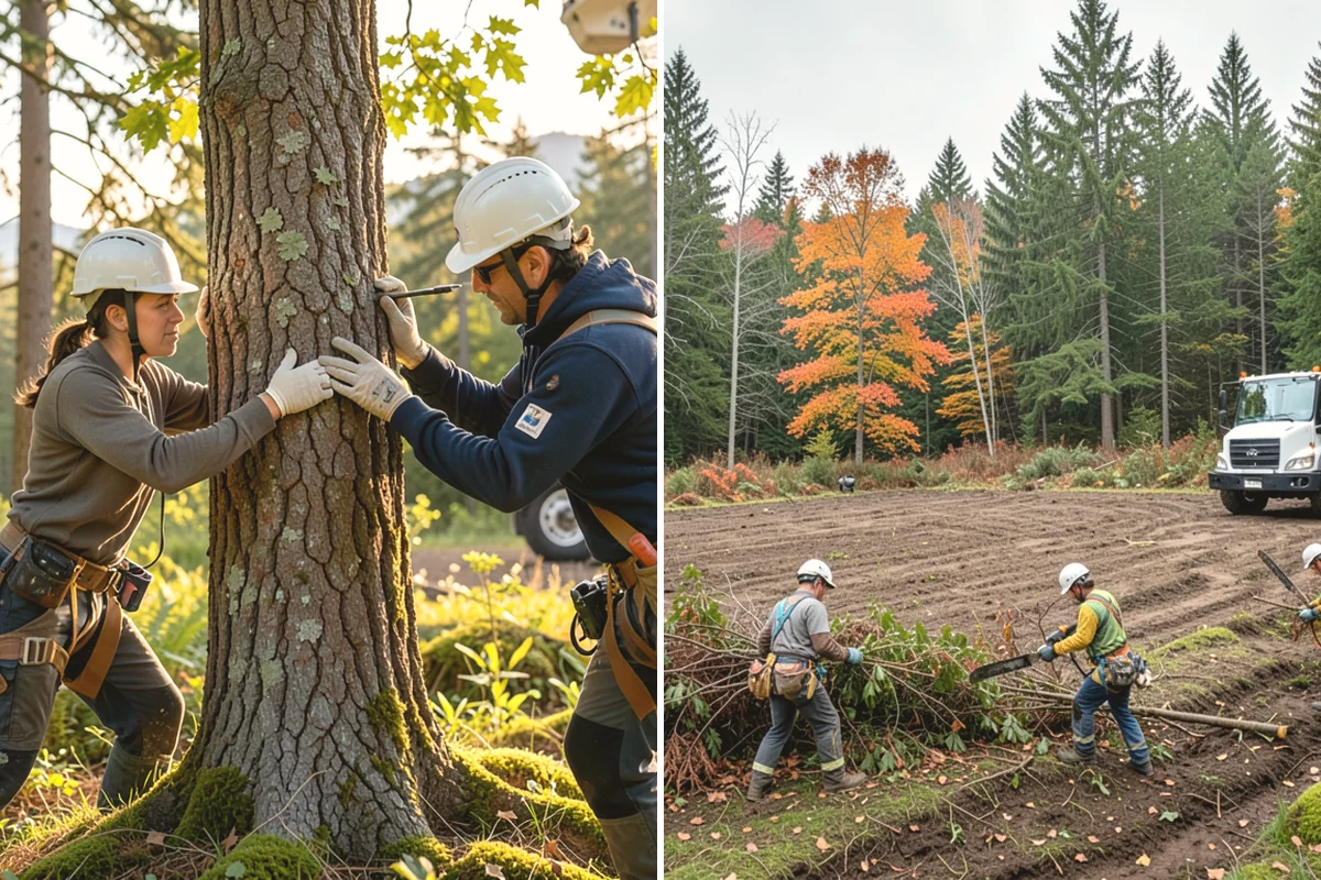 Native tree planting in Mercer Island, King County, WA - Assess site conditions and select suitable species