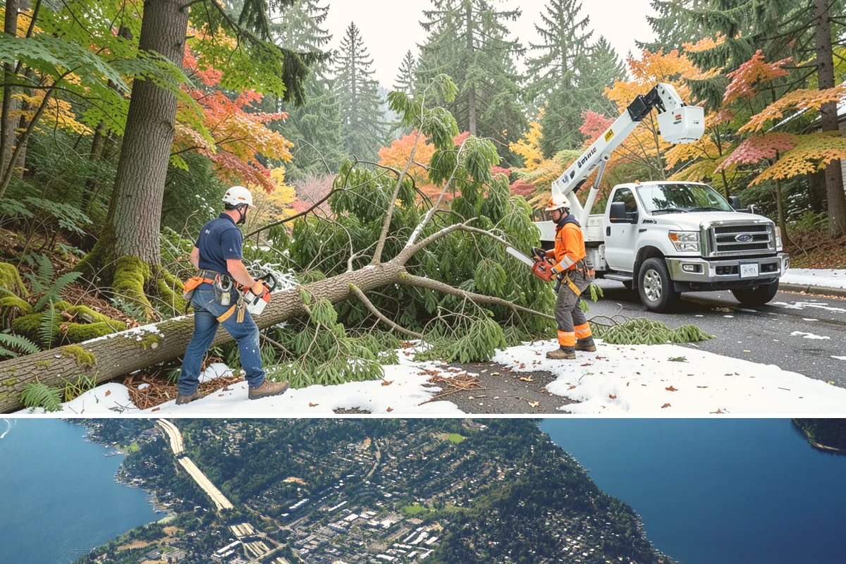 Native tree planting in Mercer Island, King County, WA - Planting is best performed during dormancy in late fall or early spring to minimize transplant shock, though timing must align...