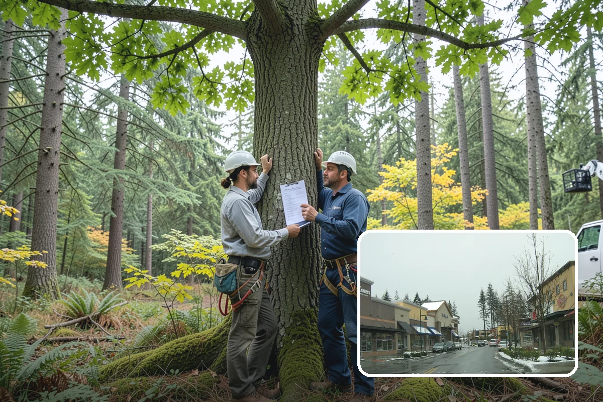 Native tree planting in Mill Creek, Snohomish County, WA - Restores and expands tree cover