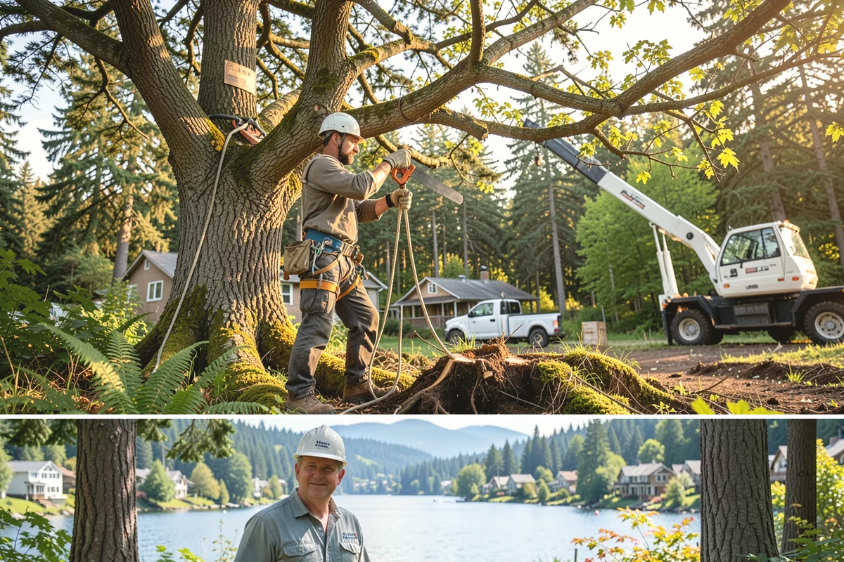 Native tree planting in Milton, King County, WA - Planting is best performed during dormancy in late fall or early spring to minimize transplant shock, though timing must align...
