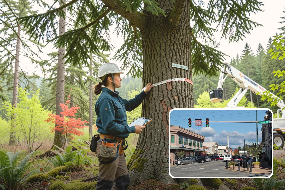 Native tree planting in Monroe, Snohomish County, WA - Restores and expands tree cover