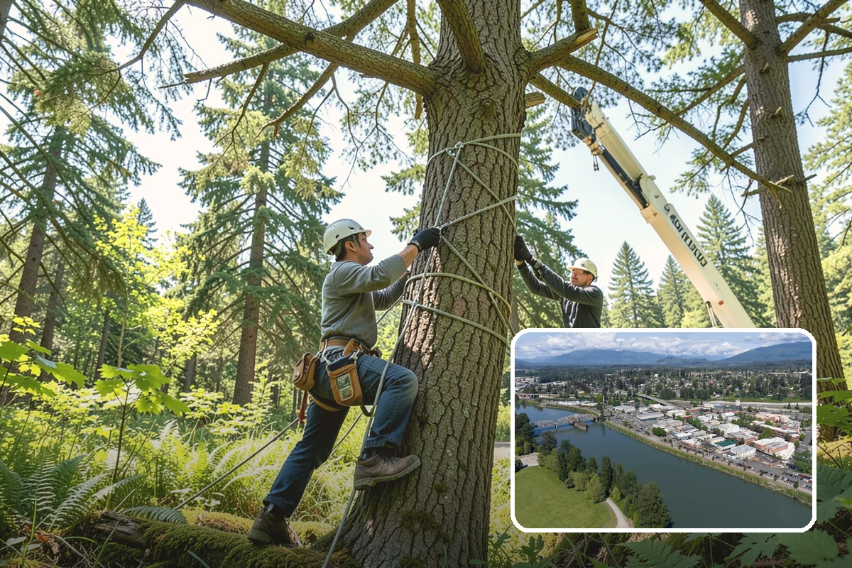 Native tree planting in Mount Vernon, Skagit County, WA - Restores and expands tree cover