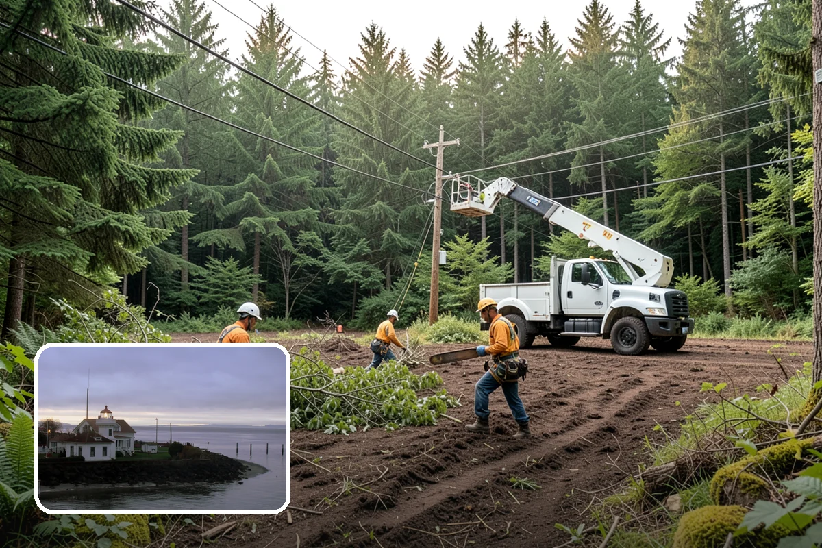 Native tree planting in Mukilteo, Snohomish County, WA - Restores and expands tree cover