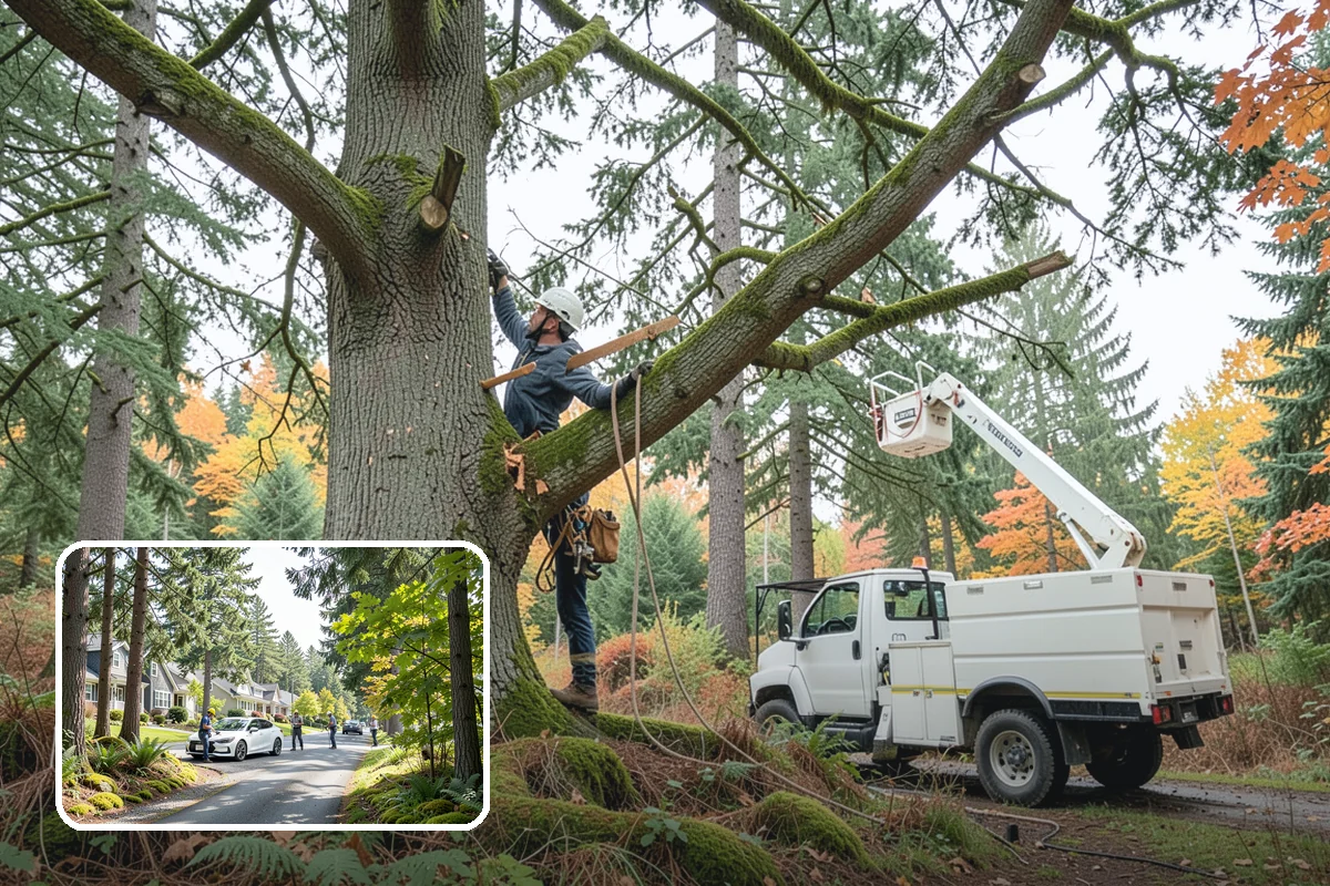 Native tree planting in Normandy Park, King County, WA - Restores and expands tree cover
