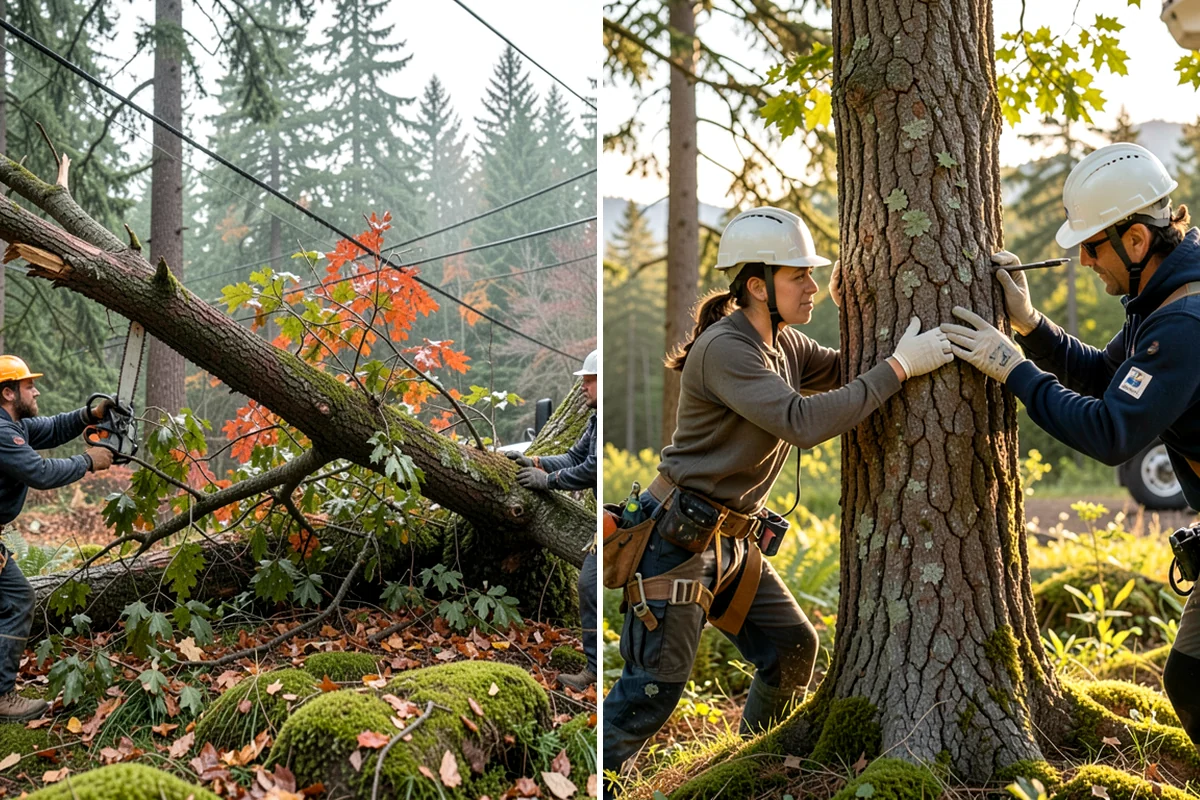 Native tree planting in Normandy Park, King County, WA - Assess site conditions and select suitable species