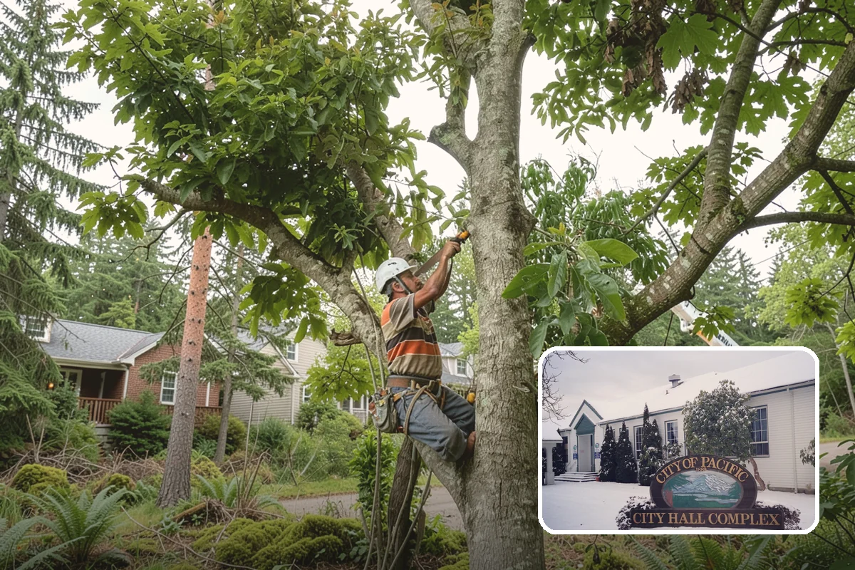 Native tree planting in Pacific, King County, WA - Restores and expands tree cover