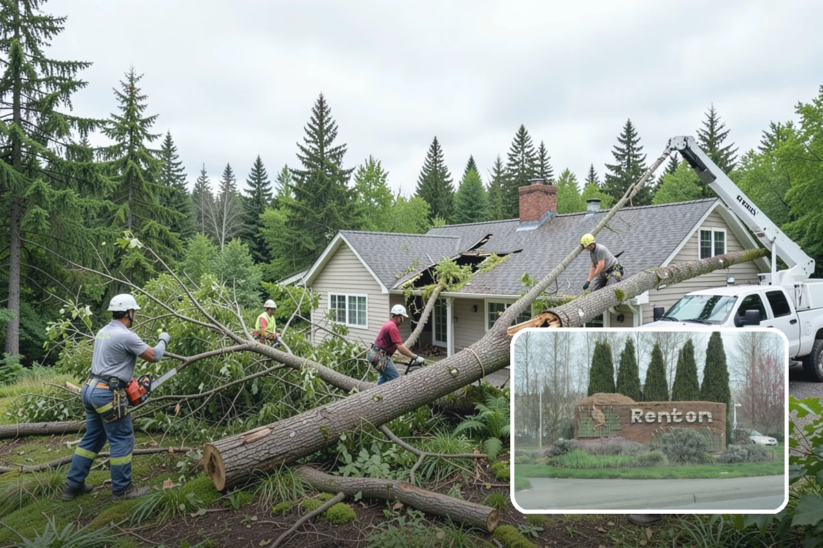 Native tree planting in Renton, King County, WA - Restores and expands tree cover