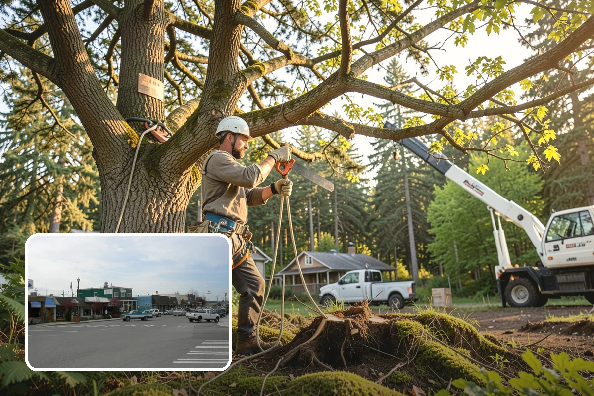 Native tree planting in Stanwood, Snohomish County, WA - Restores and expands tree cover
