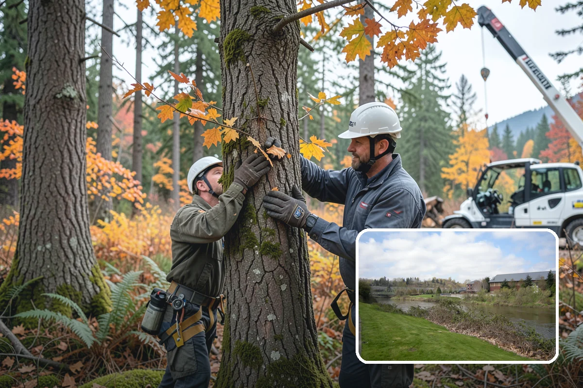 Native tree planting in Tukwila, King County, WA - Restores and expands tree cover