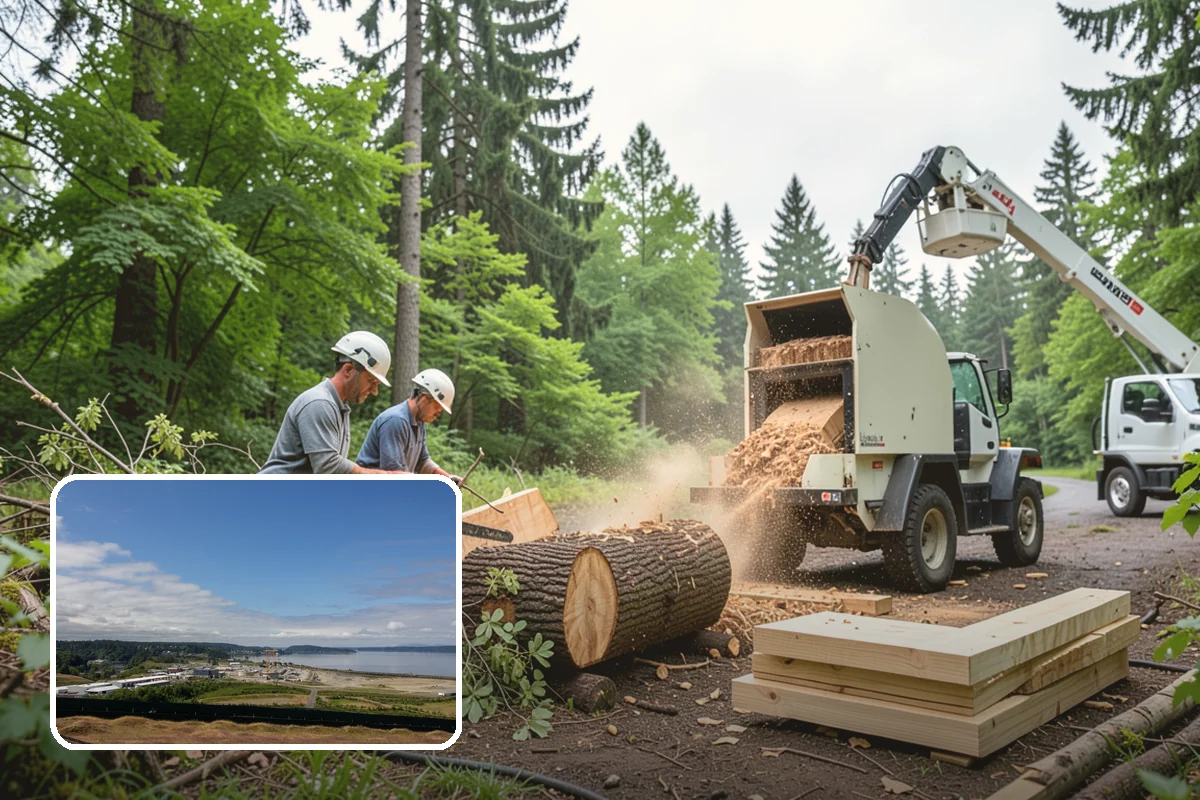 Native tree planting in University Place, Pierce County, WA - Restores and expands tree cover
