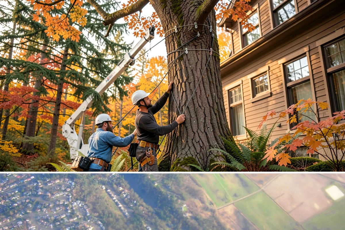 Ornamental tree pruning in Algona, King County, WA - Pruning should be timed according to species-specific sensitivities within the Puget Sound climate, typically avoiding dormant...