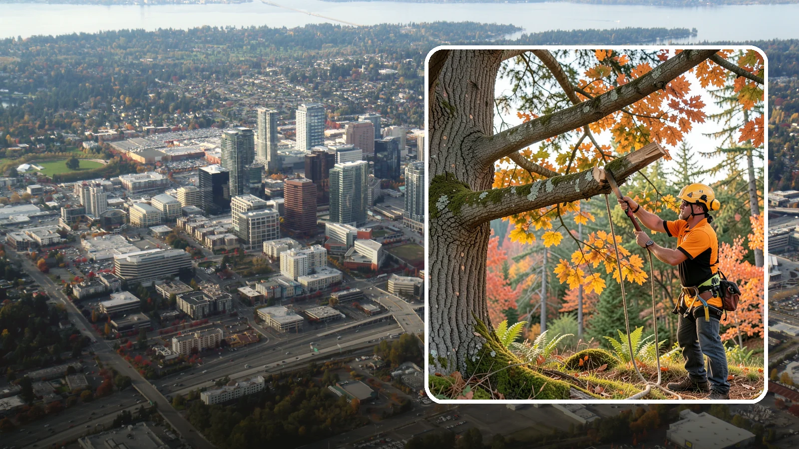 Ornamental tree pruning in Bellevue, King County, WA - The detailed pruning of ornamental and specimen trees.