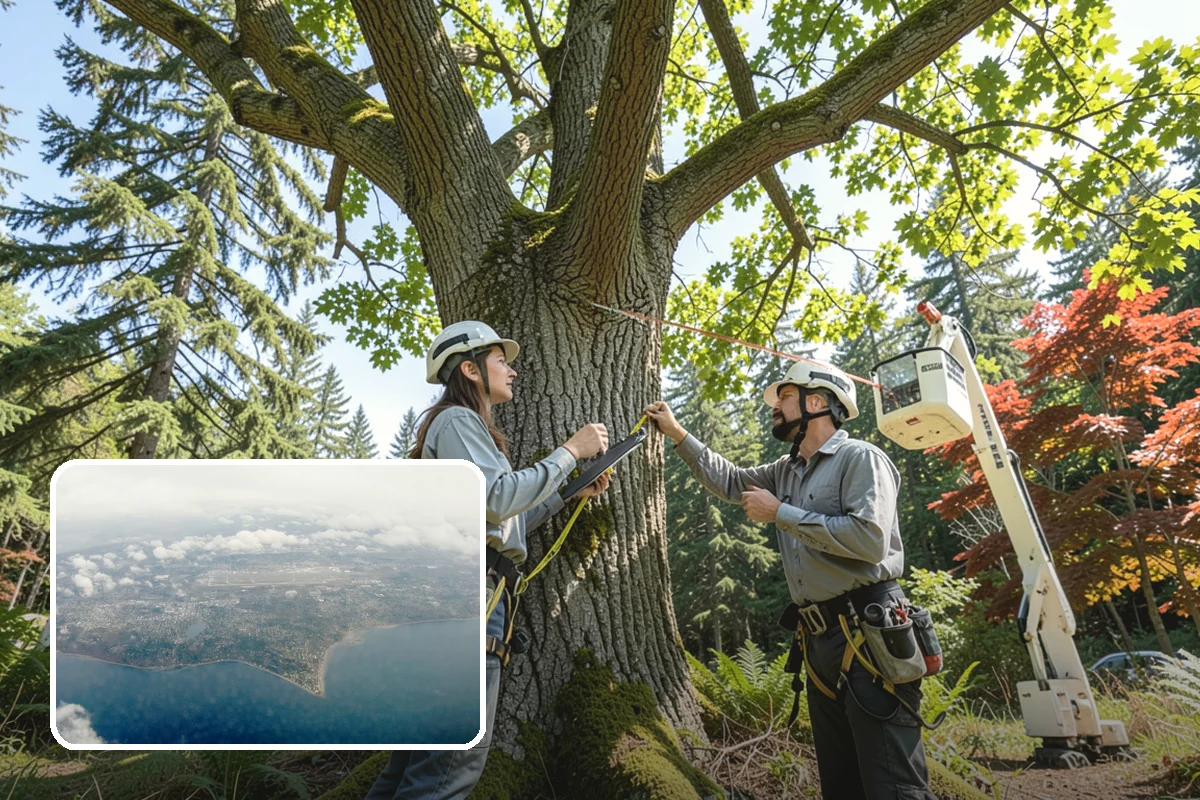 Ornamental tree pruning in Burien, King County, WA - Improves tree structure, health, and appearance