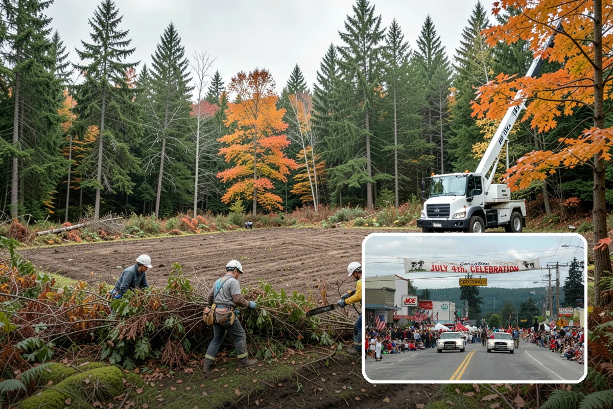 Ornamental tree pruning in Carnation, King County, WA - Improves tree structure, health, and appearance