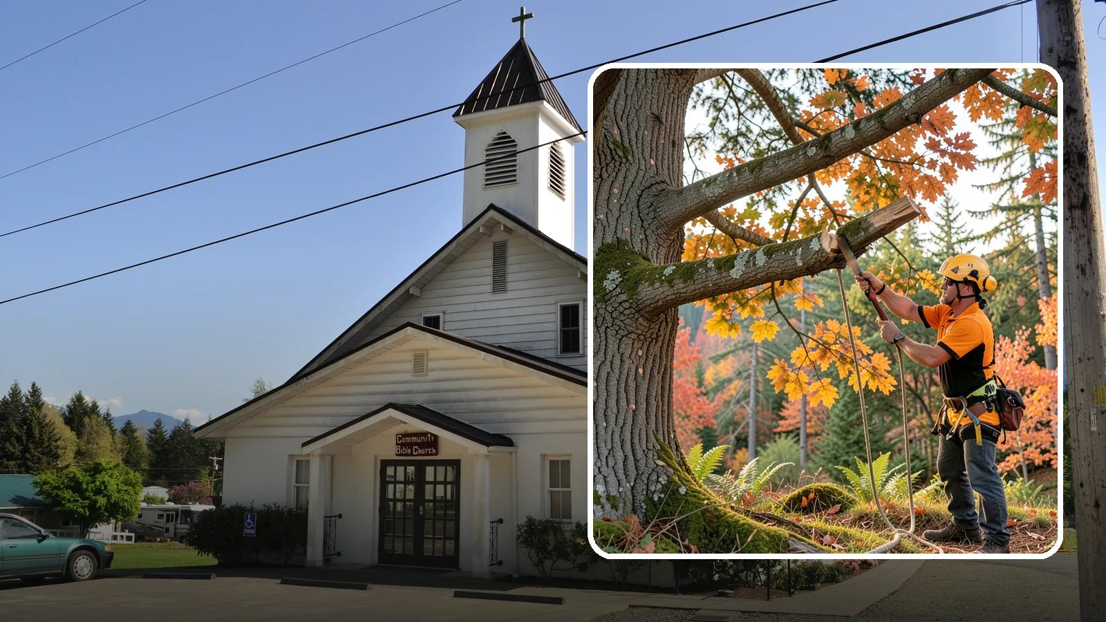Ornamental tree pruning in Concrete, Skagit County, WA - The detailed pruning of ornamental and specimen trees.