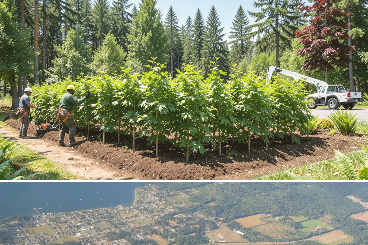 Ornamental tree pruning in Coupeville, Island County, WA - Pruning should be timed according to species-specific sensitivities within the Puget Sound climate, typically avoiding dormant...