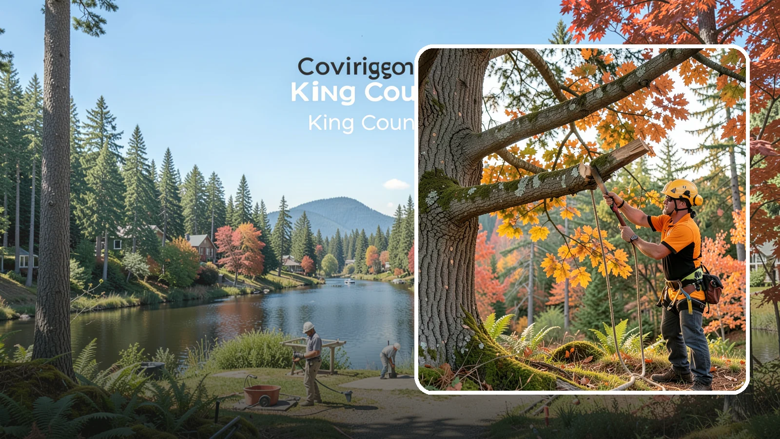 Ornamental tree pruning in Covington, King County, WA - The detailed pruning of ornamental and specimen trees.