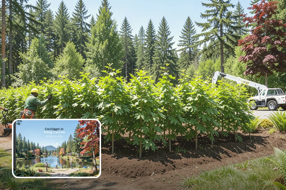 Ornamental tree pruning in Covington, King County, WA - Improves tree structure, health, and appearance
