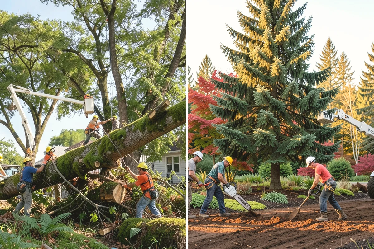 Ornamental tree pruning in Covington, King County, WA - Assess canopy condition and pruning objectives