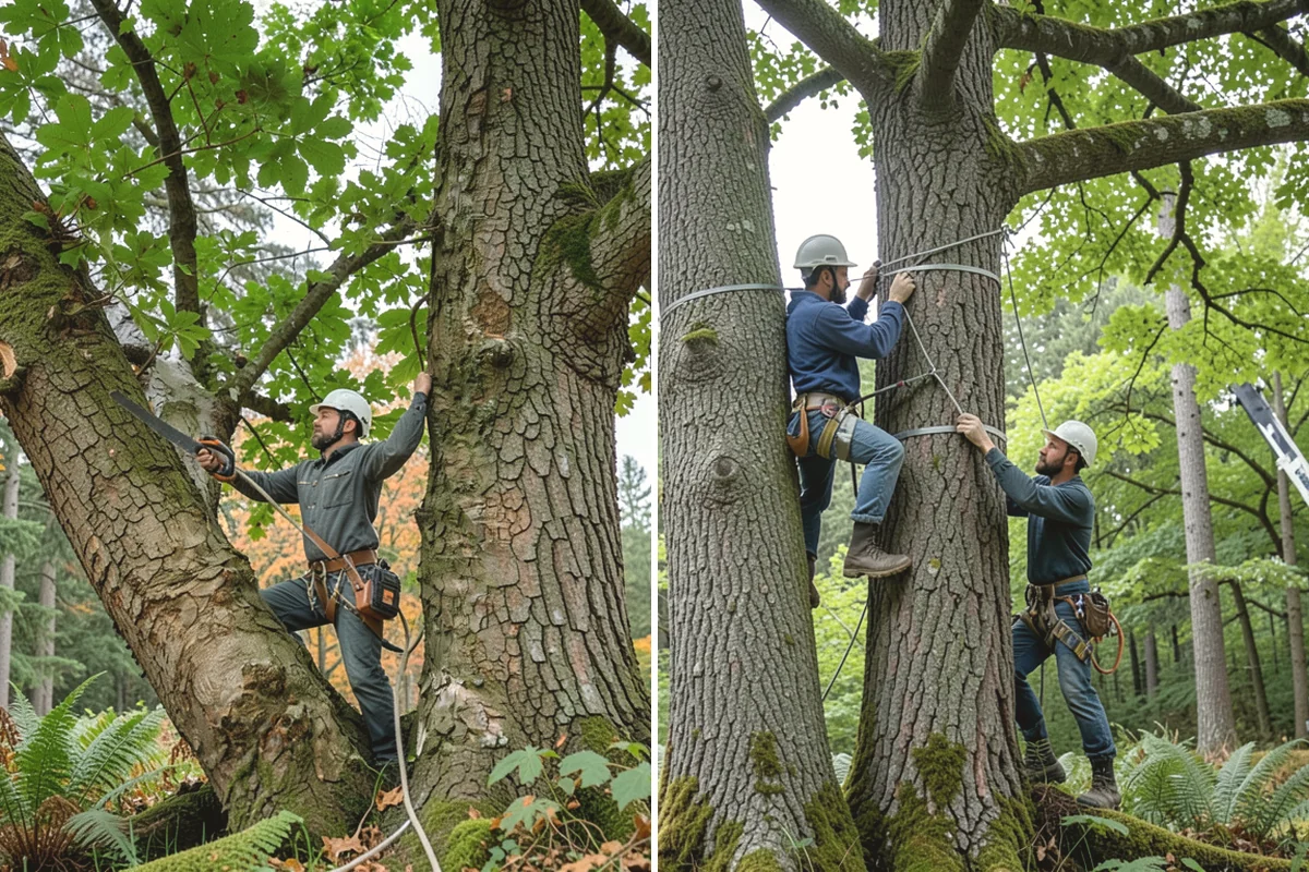 Ornamental tree pruning in Edgewood, Pierce County, WA - Assess canopy condition and pruning objectives