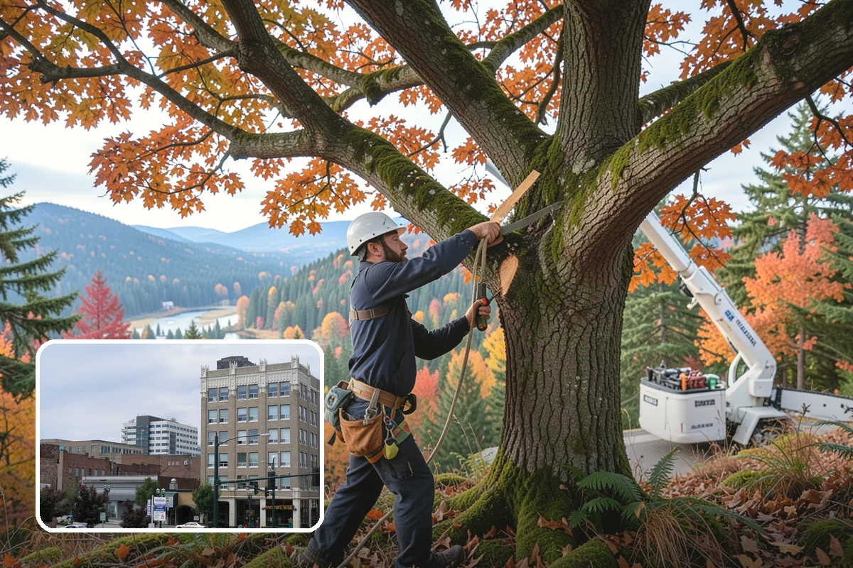 Ornamental tree pruning in Everett, Snohomish County, WA - Improves tree structure, health, and appearance