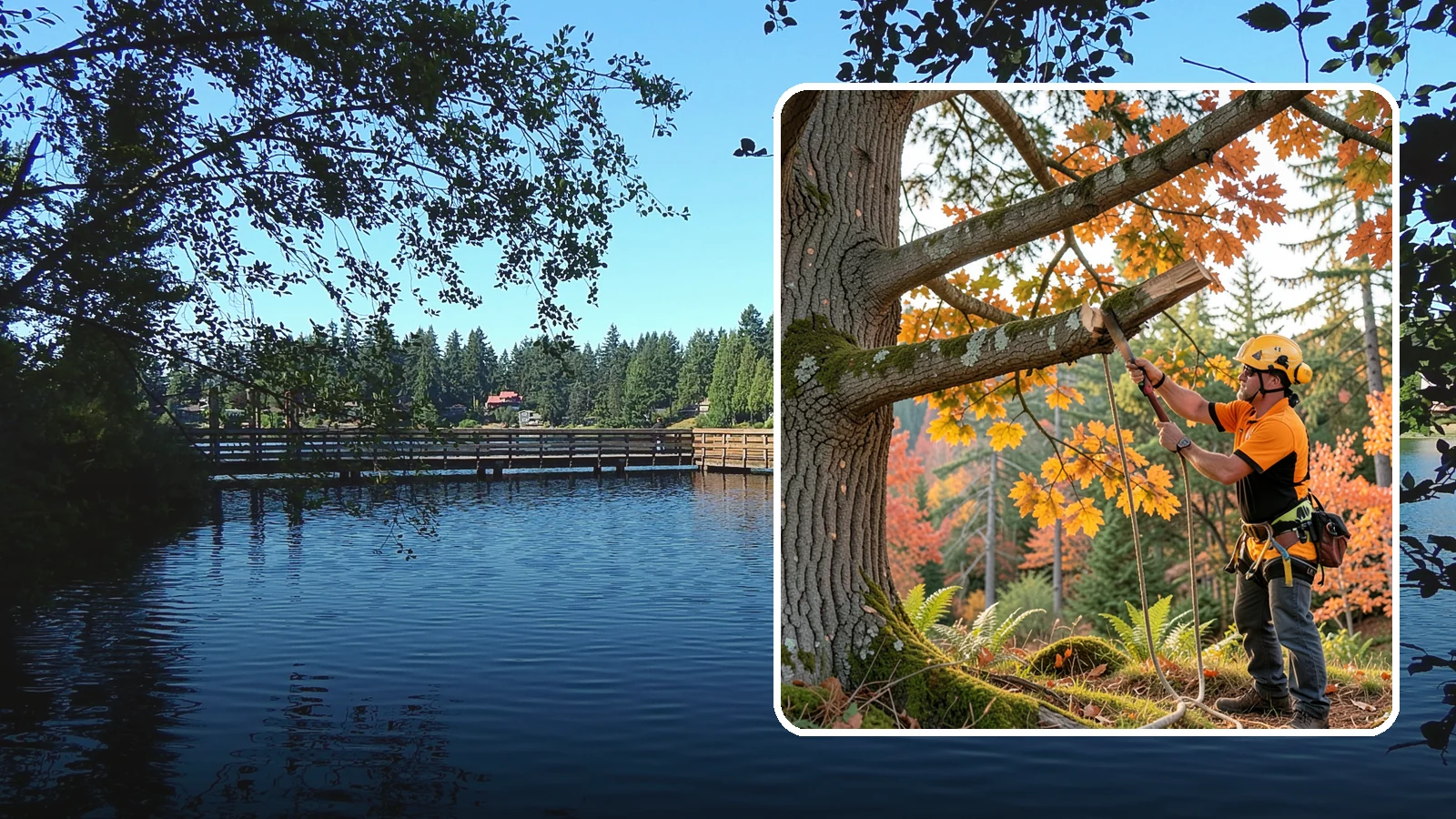 Ornamental tree pruning in Federal Way, King County, WA - The detailed pruning of ornamental and specimen trees.