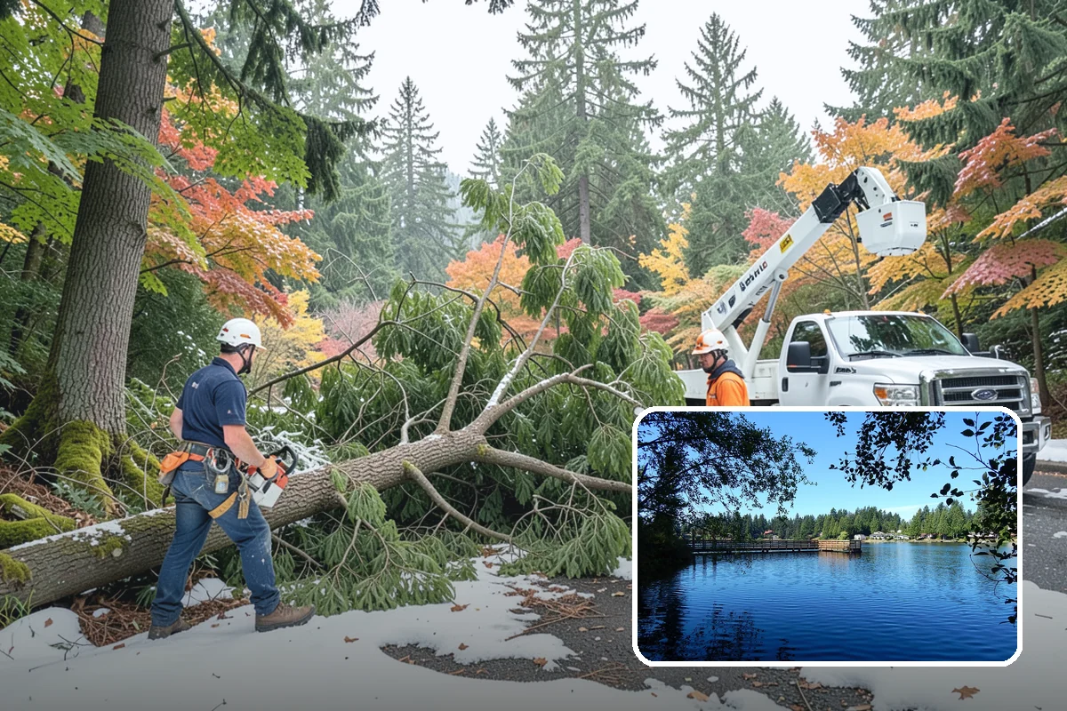 Ornamental tree pruning in Federal Way, King County, WA - Improves tree structure, health, and appearance