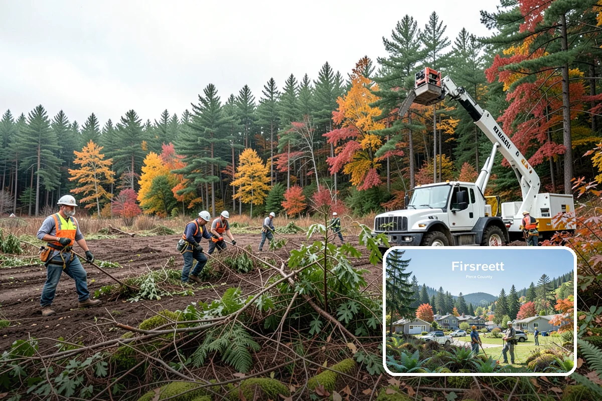 Ornamental tree pruning in Fircrest, Pierce County, WA - Improves tree structure, health, and appearance
