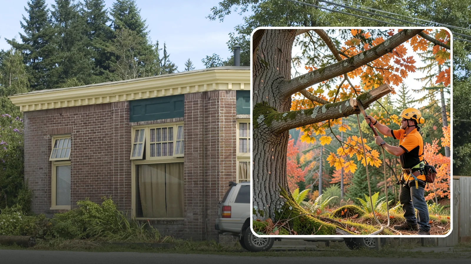 Ornamental tree pruning in Hamilton, Skagit County, WA - The detailed pruning of ornamental and specimen trees.