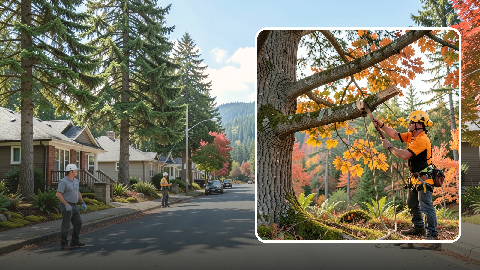 Ornamental tree pruning in Hunts Point, King County, WA - The detailed pruning of ornamental and specimen trees.