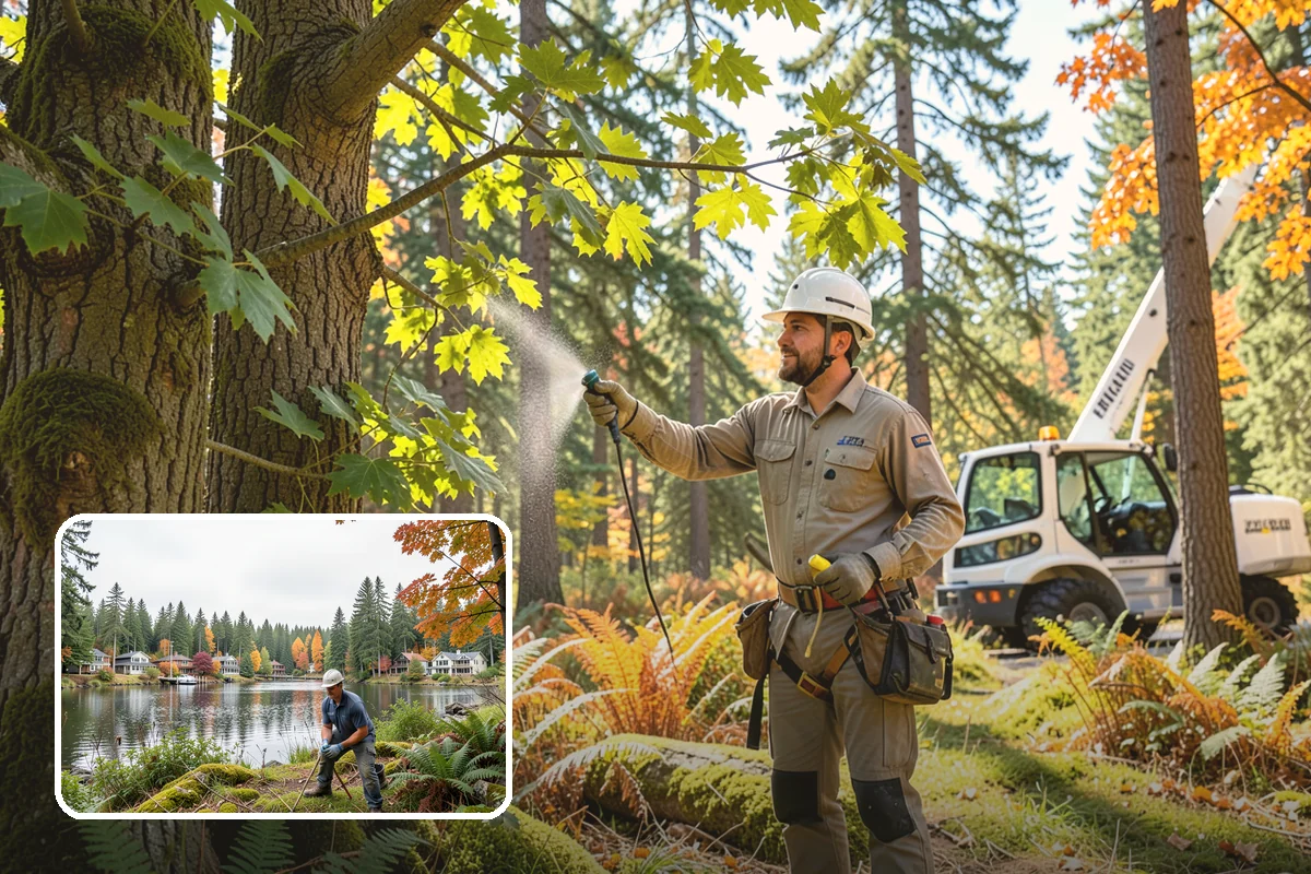 Ornamental tree pruning in La Conner, Skagit County, WA - Improves tree structure, health, and appearance