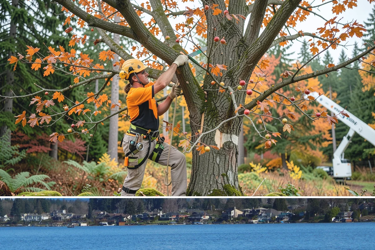 Ornamental tree pruning in Lake Stevens, Snohomish County, WA - Pruning should be timed according to species-specific sensitivities within the Puget Sound climate, typically avoiding dormant...
