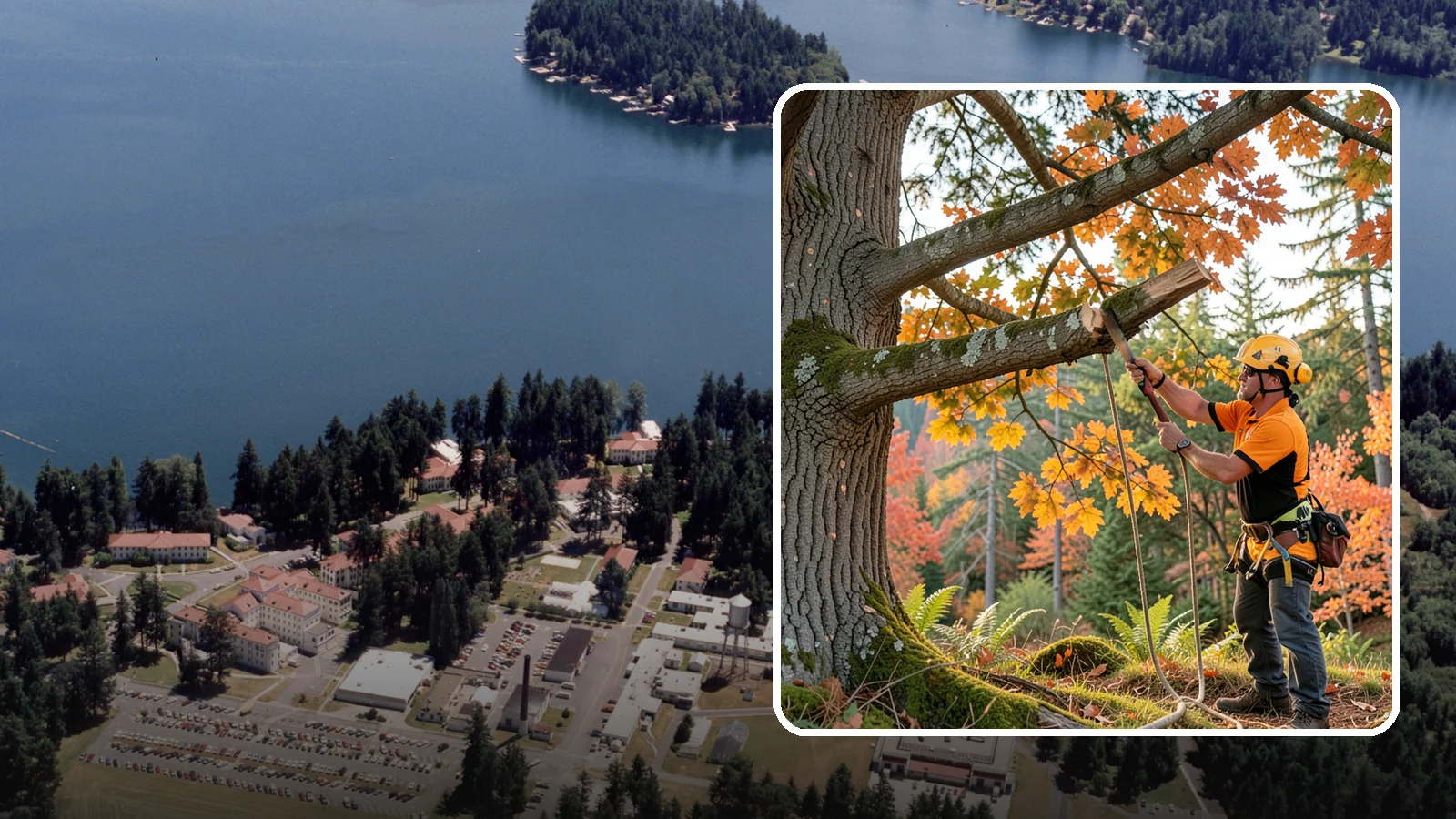Ornamental tree pruning in Lakewood, Pierce County, WA - The detailed pruning of ornamental and specimen trees.