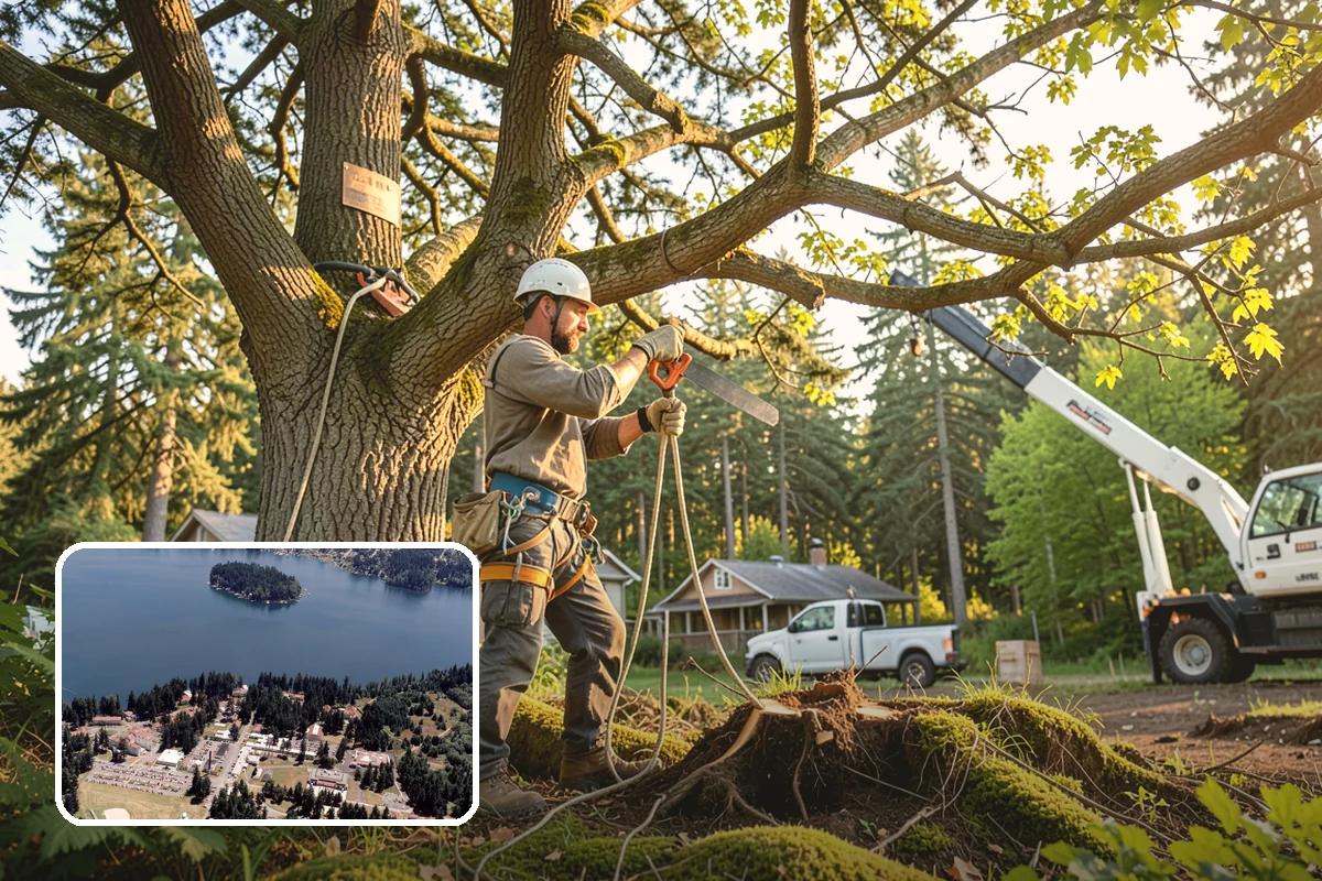 Ornamental tree pruning in Lakewood, Pierce County, WA - Improves tree structure, health, and appearance