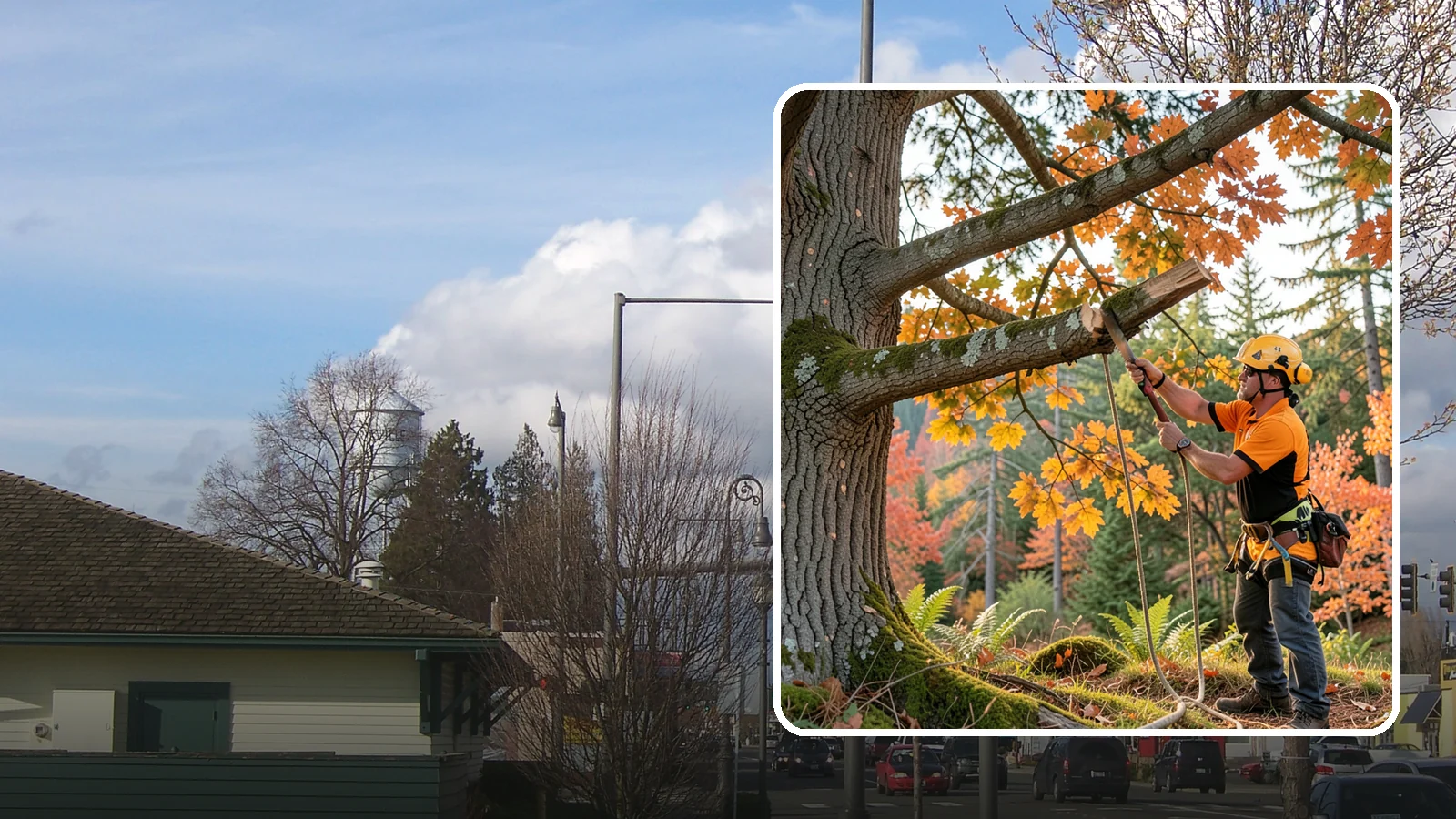 Ornamental tree pruning in Marysville, Snohomish County, WA - The detailed pruning of ornamental and specimen trees.