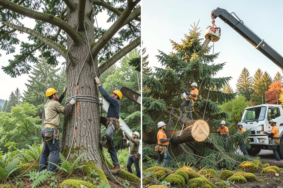 Ornamental tree pruning in Mercer Island, King County, WA - Assess canopy condition and pruning objectives