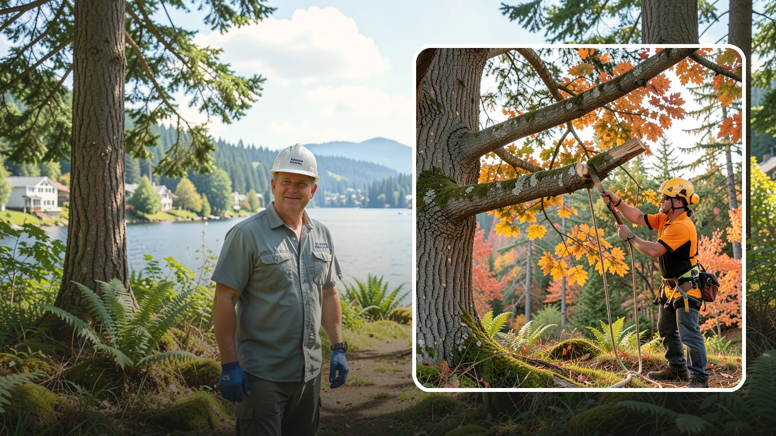 Ornamental tree pruning in Milton, King County, WA - The detailed pruning of ornamental and specimen trees.