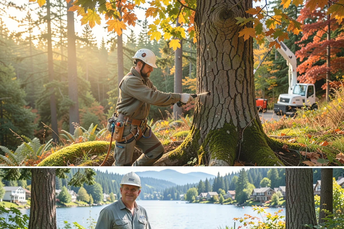 Ornamental tree pruning in Milton, King County, WA - Pruning should be timed according to species-specific sensitivities within the Puget Sound climate, typically avoiding dormant...