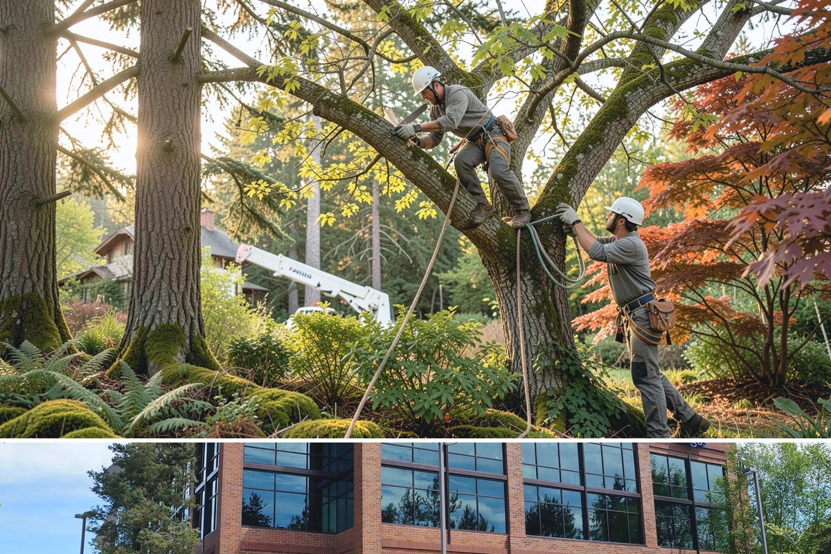 Ornamental tree pruning in Mountlake Terrace, Snohomish County, WA - Pruning should be timed according to species-specific sensitivities within the Puget Sound climate, typically avoiding dormant...