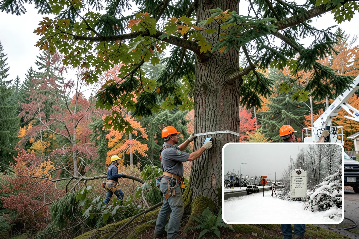 Ornamental tree pruning in Newcastle, King County, WA - Improves tree structure, health, and appearance