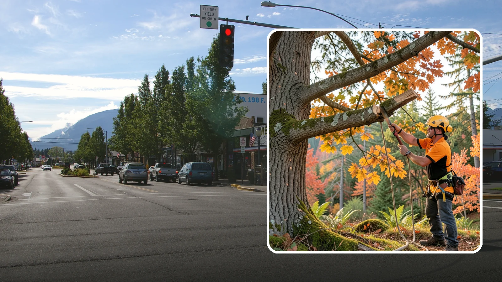 Ornamental tree pruning in North Bend, King County, WA - The detailed pruning of ornamental and specimen trees.