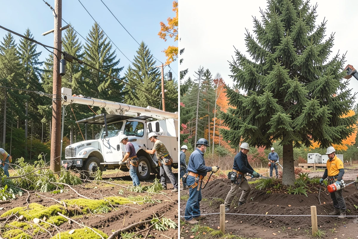Ornamental tree pruning in Oak Harbor, Island County, WA - Assess canopy condition and pruning objectives